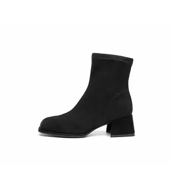 Ботильоны женские черный Moon Buds