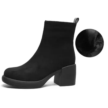 Ботильоны женские черный Mulinsen