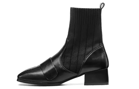 Ботильоны женские черный Oms