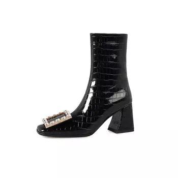 Ботильоны женские черный Pvaj