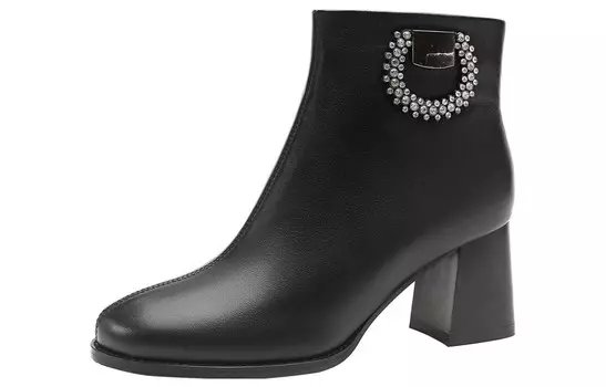 Ботильоны женские черный Safiya