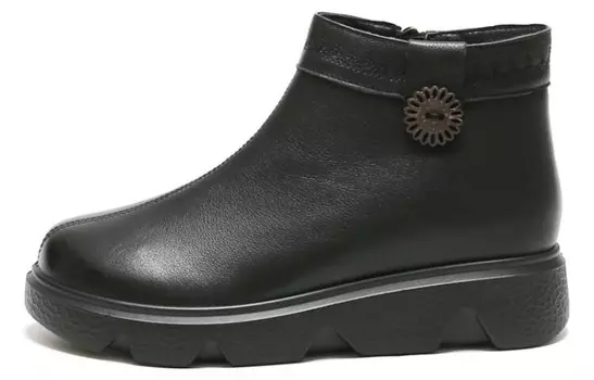 Ботильоны женские черный Shouba