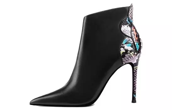 Ботильоны женские черный Shudaier