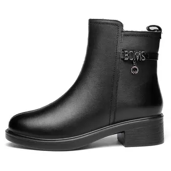 Ботильоны женские черный Strongman