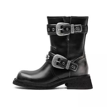 Ботильоны женские черный Sugarsu