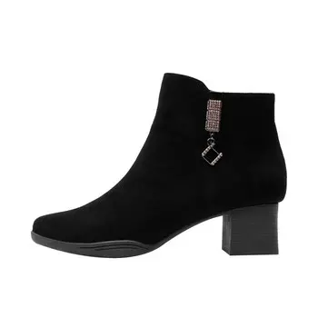 Ботильоны женские черный Zoteno