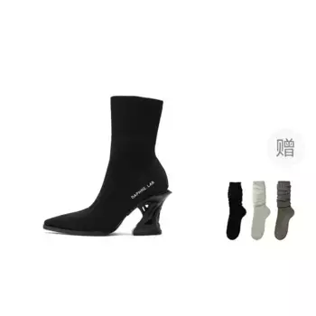 Ботильоны женские Daphne Lab, серый