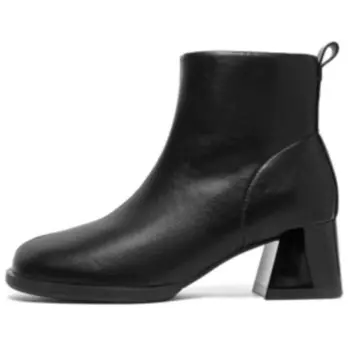 Ботильоны женские Dusto, цвет Black Fleece-Lined