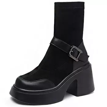 Ботильоны женские Easttata Et, черный