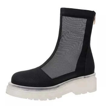 Ботильоны женские Flowerskam, белый