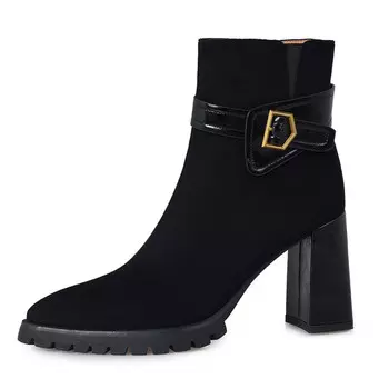 Ботильоны женские Flowerskam, хаки