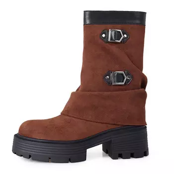 Ботильоны женские Flowerskam, синий