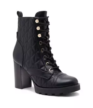 Ботильоны женские Guess на блочном каблуке, черный