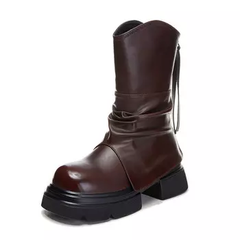 Ботильоны женские Help, цвет Red Brown