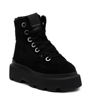 Ботильоны женские Inuikii на шнуровке, черный