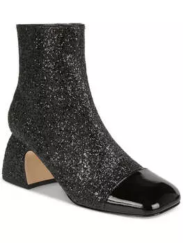 Ботильоны женские из искусственной кожи с блестками Osten Circus by Sam Edelman, цвет black glitter