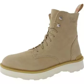 Ботильоны женские из кожи на шнуровке Hi-Line Lace Sorel, цвет ceramic/chalk