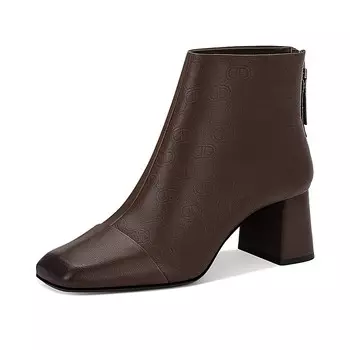 Ботильоны женские Jessica Sophia, цвет BMW coffee