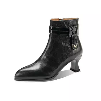 Ботильоны женские Jiuxingdao, черный