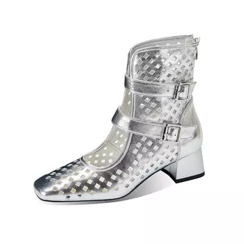 Ботильоны женские Jiuxingdao, золотой