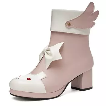 Ботильоны женские Kemeilian, розовый