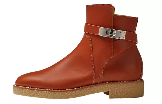 Ботильоны женские коричневые Hermes