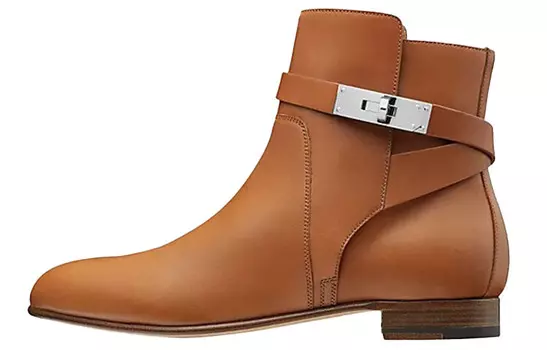 Ботильоны женские коричневые Hermes