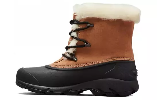 Ботильоны женские коричневый черный Sorel