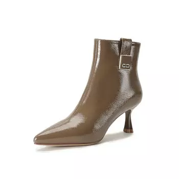 Ботильоны женские коричневый Dme