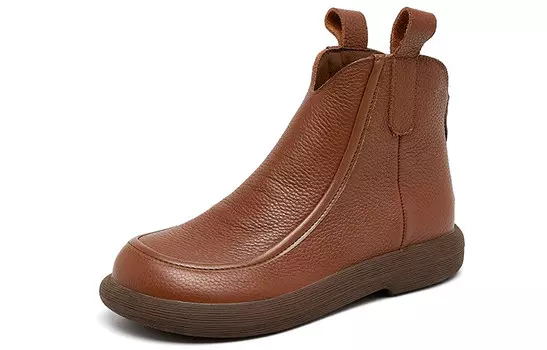 Ботильоны женские коричневый Oulisasi