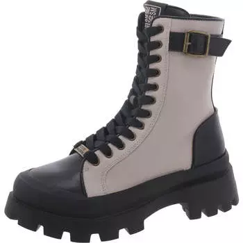 Ботильоны женские кожаные Matriarch смешанной техники Steve Madden, цвет bone multi