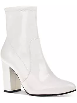 Ботильоны женские лакированные на молнии Becci Wild Pair, цвет white pt