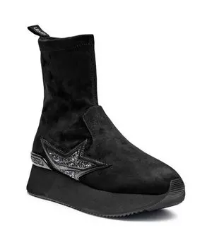 Ботильоны женские Liu Jo Dreamy на платформе с аппликацией, черный