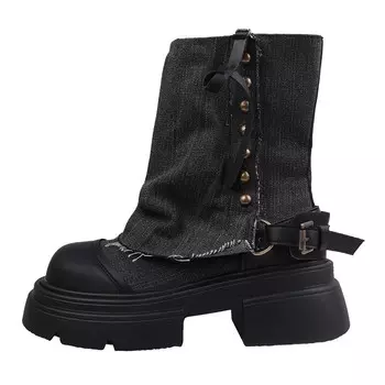 Ботильоны женские Luji, синий