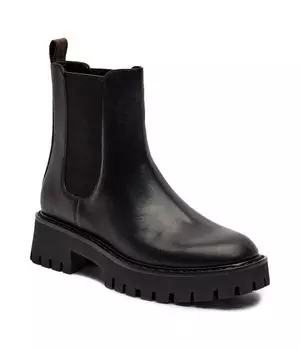 Ботильоны женские Michael Kors кожаные со вставками, черный