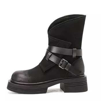 Ботильоны женские Mo Lin, черный