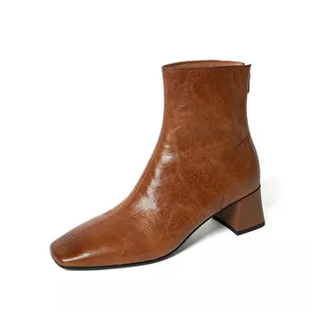 Ботильоны женские Mo Lin, цвет Dark Coffee