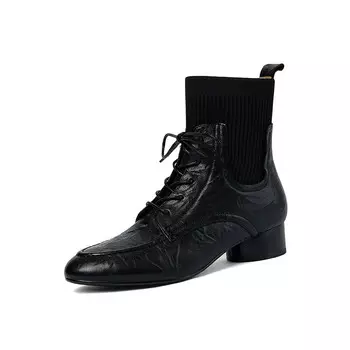 Ботильоны женские Mo Lin, коричневый