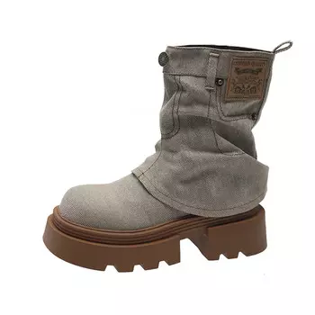 Ботильоны женские Mxgm, бежевый