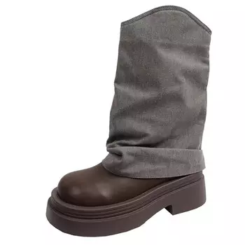 Ботильоны женские Mxgm, хаки