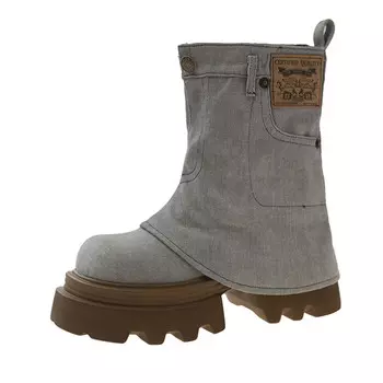 Ботильоны женские Mxgm, хаки