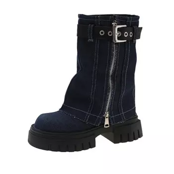 Ботильоны женские Mxgm, синий