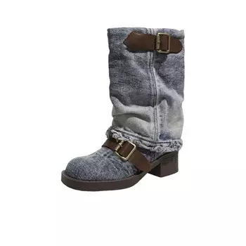 Ботильоны женские Mxgm, синий