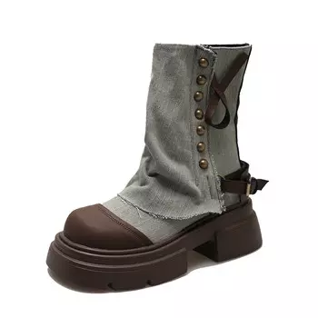 Ботильоны женские Mxgm, зеленый