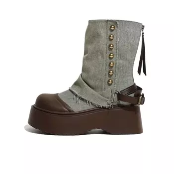 Ботильоны женские Mxgm, зеленый