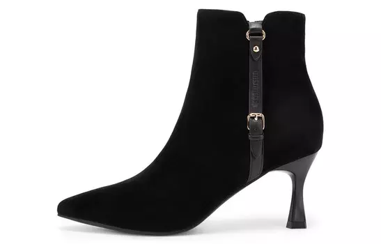 Ботильоны женские Natursun, черный