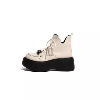 Ботильоны женские Nunz, бежевый