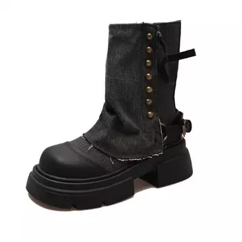 Ботильоны женские Nunz, синий