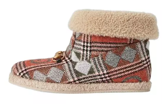 Ботильоны женские оранжевые Gucci