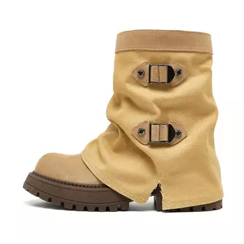 Ботильоны женские Oulisasi, абрикос